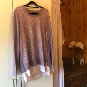 Lovely lilac sweater from Simply Vera Wang